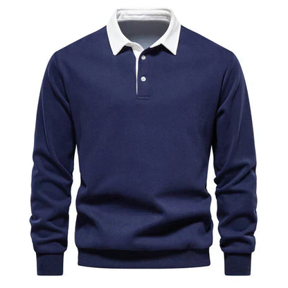 Sem | Long-Sleeve Polo Sweater