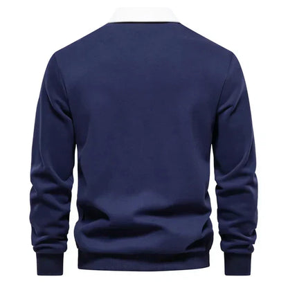 Sem | Long-Sleeve Polo Sweater