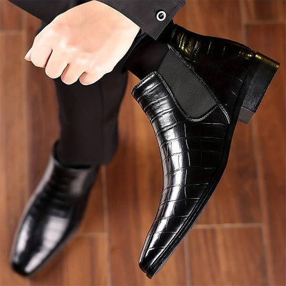 Stirling | Refined Slip-On Chelsea Boots