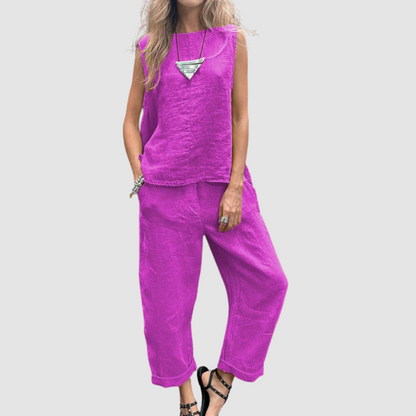 Suzette | Lightweight Two-Piece Summer Set
