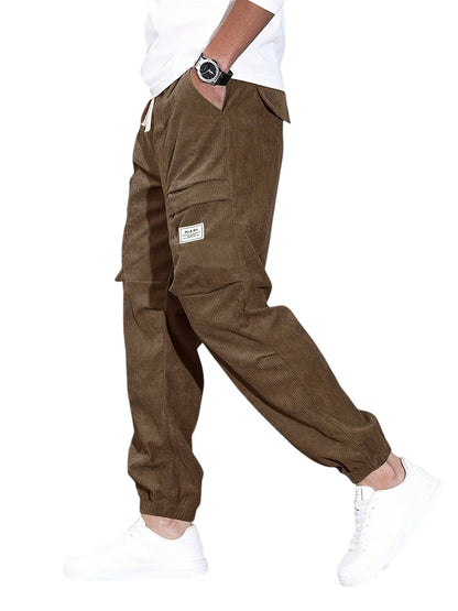 Tapered Cargo Jogger Pants