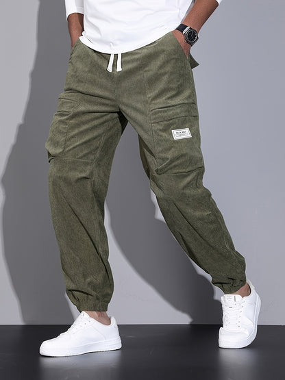 Tapered Cargo Jogger Pants