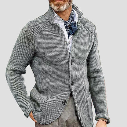 Thorne | Patch Pocket Knit Blazer Cardigan