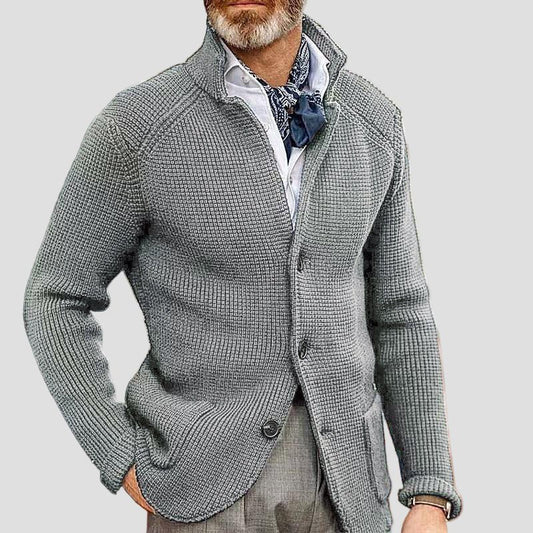 Thorne | Patch Pocket Knit Blazer Cardigan