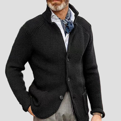 Thorne | Patch Pocket Knit Blazer Cardigan