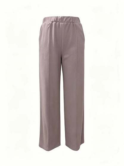 Claudia | High-Waisted Wide-Leg Pants