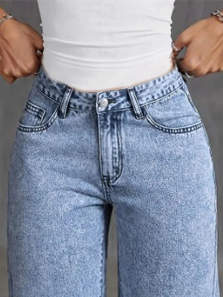 Yasmina | High-Waisted Wide-Leg Jeans