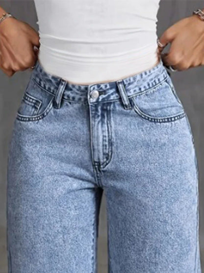 Yasmina | High-Waisted Wide-Leg Jeans