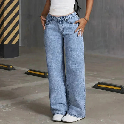 Yasmina | High-Waisted Wide-Leg Jeans